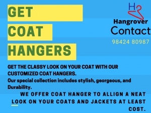 Buy latest collection of Coat Hanger at low cost in Tirupur